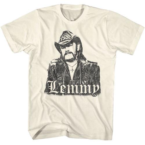 Футболка Motorhead Lemmy Натуральная Унисекс Футболка XXL