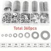 M2-M10 Size Range Washer Set Stainless Steel Ultrathin Washer Assortment  DIY Projects