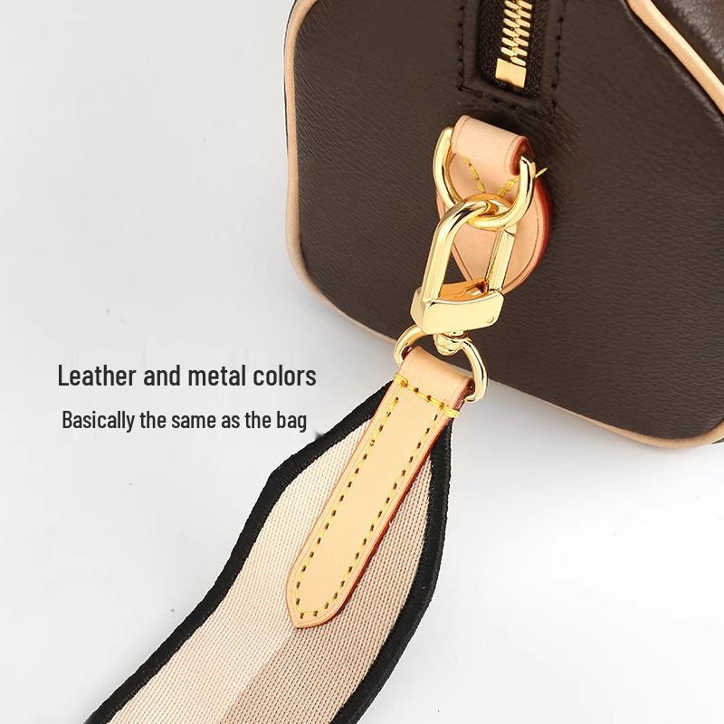 Luoboshi Embroidered Shoulder Strap for LV Speedy 20 Canvas Crossbody Bag Accessories