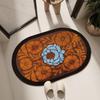 Bathroom Toilet Absorbent Floor Mat Bathroom Door Dirt Resistant Quick Drying Anti Slip Mat