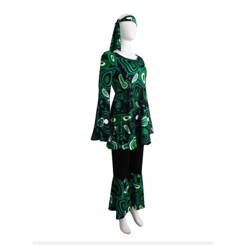 Costume Hippie Cosplay Halloween Polyester Unisex Stage Outfit Party Clothing