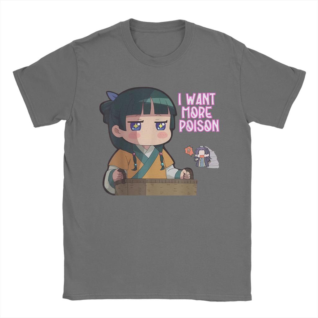 Les Carnets de l'Apothicaire Mao Mao T-Shirt pour Homme Mignon Fille Anime Drôle Humour T-Shirt en Coton Manches Courtes T-Shirts Idée Cadeau Hauts