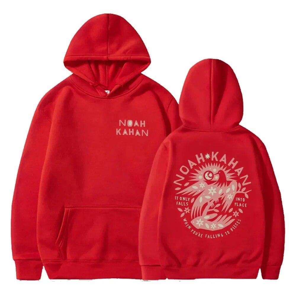Noah Kahan Merch padajúci na kusy Mikina s kapucňou a dlhým rukávom Streetwear Unisex Dámska mikina 2023 Stick Season Tour Móda Oblečenie Unisex