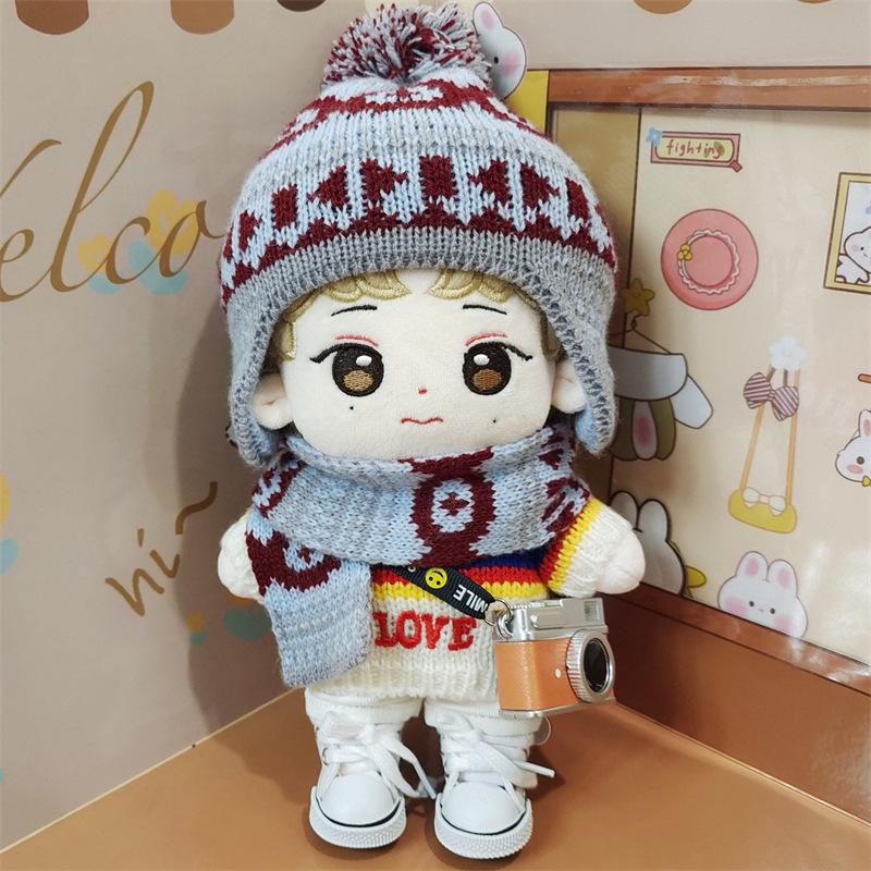 Zerobaseone 20cm Cotton Doll - Zhang Hao Guli Star Figure