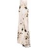 Zara Tie-Dye Print Waist-Defining Comfortable Casual Sleeveless Dress Women Dresses Nude Black 8216017-070