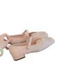 Nouvelles Élégantes Chaussures Mary Jane à Talons Bas pour Femmes 2024 Bout Carré Mode Femmes Confortables Talons Épais Chaussures de Fête de Mariage