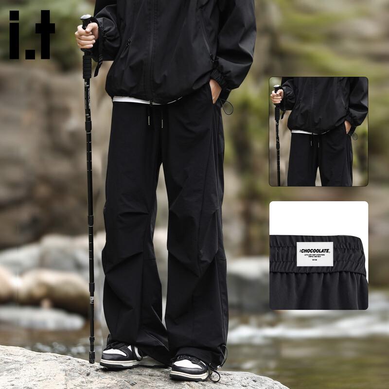 

Men s American Style Quick-Dry Parachute Cargo Pants L