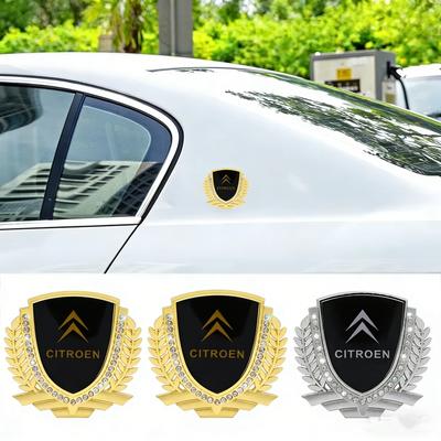 Auto Fenster Heckkotflügel Emblem Aufkleber Dekoration für C3 C2 C4L C4 C-ELYSEE Picasso Sega Aircross Berlingo Xsara Styling
