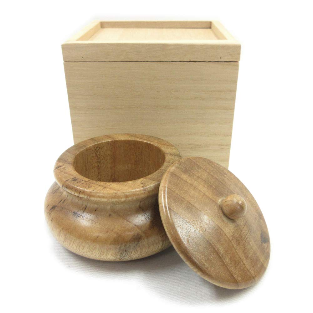 special Buddhist statue Medicine jar of Yakushi Nyorai with paulownia box dimensions of paulownia height length Made of camphor wood with lacquer 6993