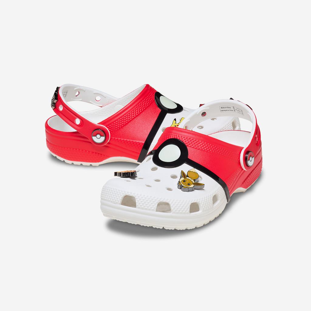 [Crocs] Pokemon Pokeball Classic Clog Kids [CRS213596-MULTI]