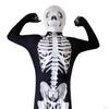 Halloween Kids Scary Skeleton Costume, Bone Bodysuit Skelebones Costume