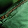 Japanese Green Bucket Bag Fashion Handbag Simple Versatile Pu Leather Trendy New Women's Bag Exquisite Hardware Zipper Handbag