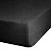 Fitted Terry Sheet D91 220X200X20 Black 1 Pc