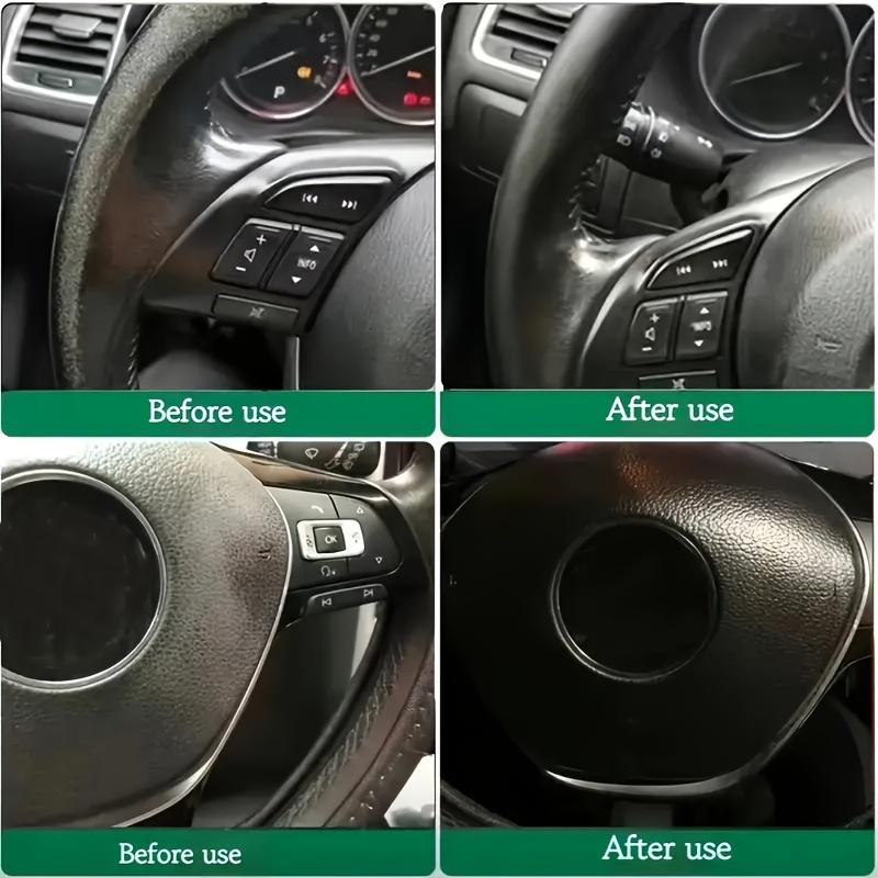 Automotive interior/plastic refurbishment wax, tire protection brightener, anti-aging maintenance glaze, various colors suitable for various models