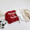 Korean Style Kids Letter Print Cotton Hoodie - Trendy Autumn/Winter Casual Outfit