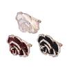 Brooch Pin Camellia Shape Elegant Exquisite Rhinestone Embellished Brooch for Women Clothes Silk Sca