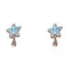 Seaside vacation style starfish stud earrings for women, 1011 new hot item, high-end elegance, light luxury, exquisite exquisite earrings
