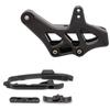 For KTM SX SXF XC 125 200 250 300 350 450 Swingarm Chain Slider Kit CNC Chain Guard Guide Brake Hose Clamp 2012-2018