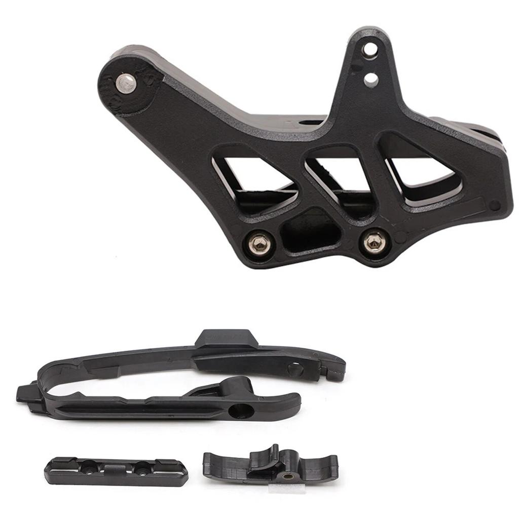 For KTM SX SXF XC 125 200 250 300 350 450 Swingarm Chain Slider Kit CNC Chain Guard Guide Brake Hose Clamp 2012-2018