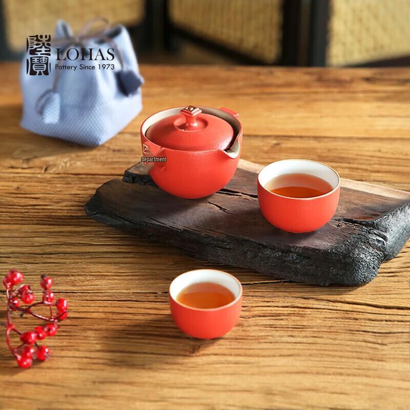 Luba Hui Lan Frosted White Porcelain Tea Set