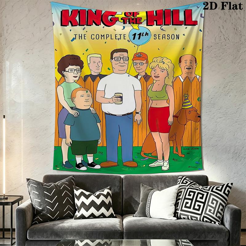 Family on the Mountain Peak Pattern Home Decor Tapestry, Wall Hanging, Decorative RV Wall Cloth.XGT0914074
