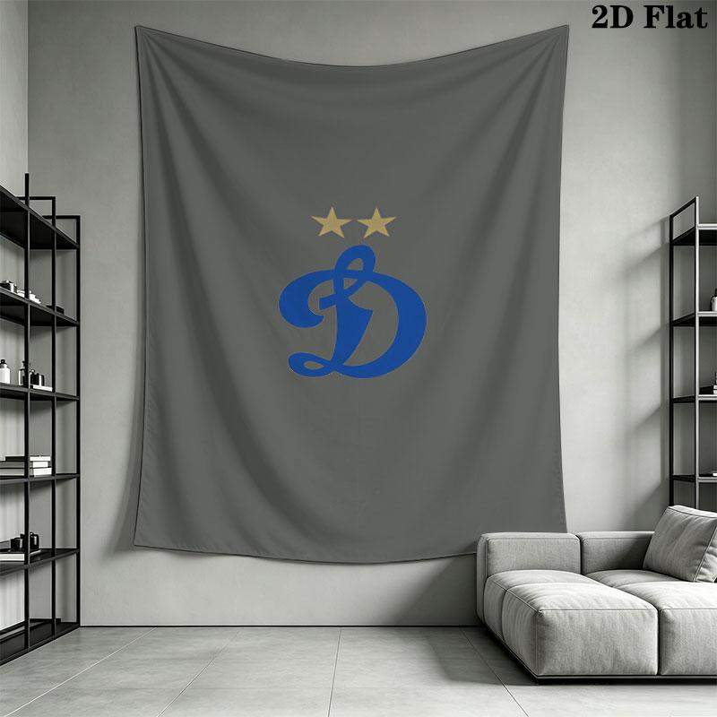 Dynamo Moscow Spirit Wall Hanging Printed Fabric Blanket Decorative Tapestries for Bedroom Living Room Home Decor