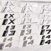 Compatible with New Energy BMW: iX Emblem, I3 Sticker, I4 Letter, I7 Trunk Logo (Black)
