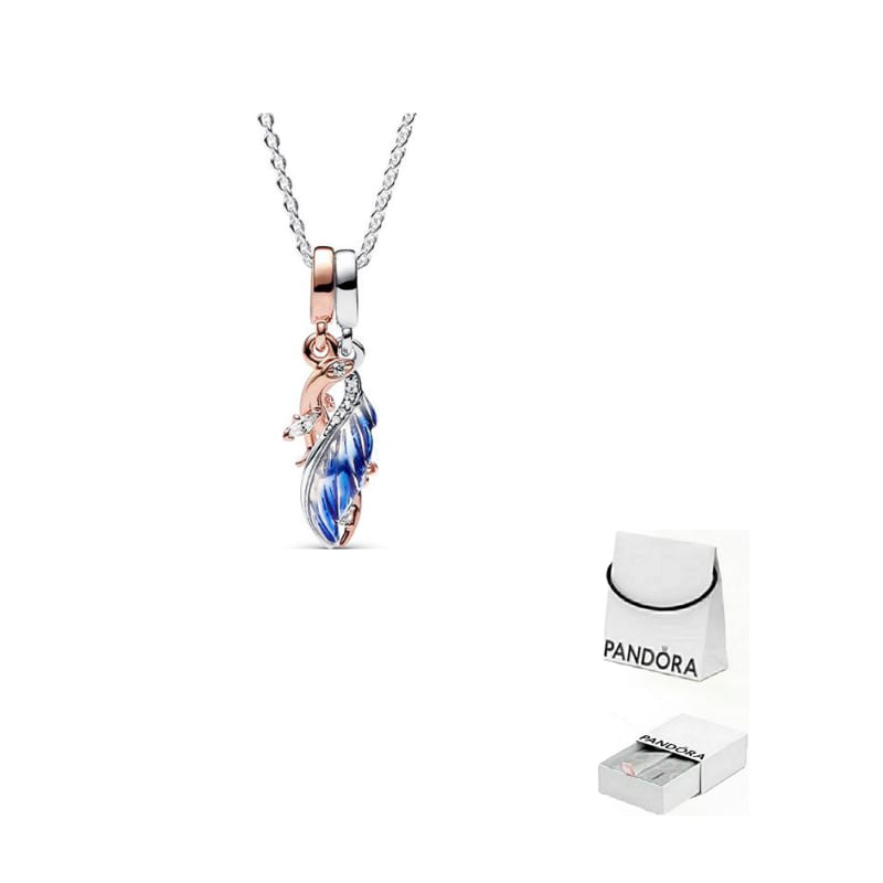 Pandora Synthetic Cubic Zirconia 925 Sterling Silver Necklaces Women's Silver 383199C01