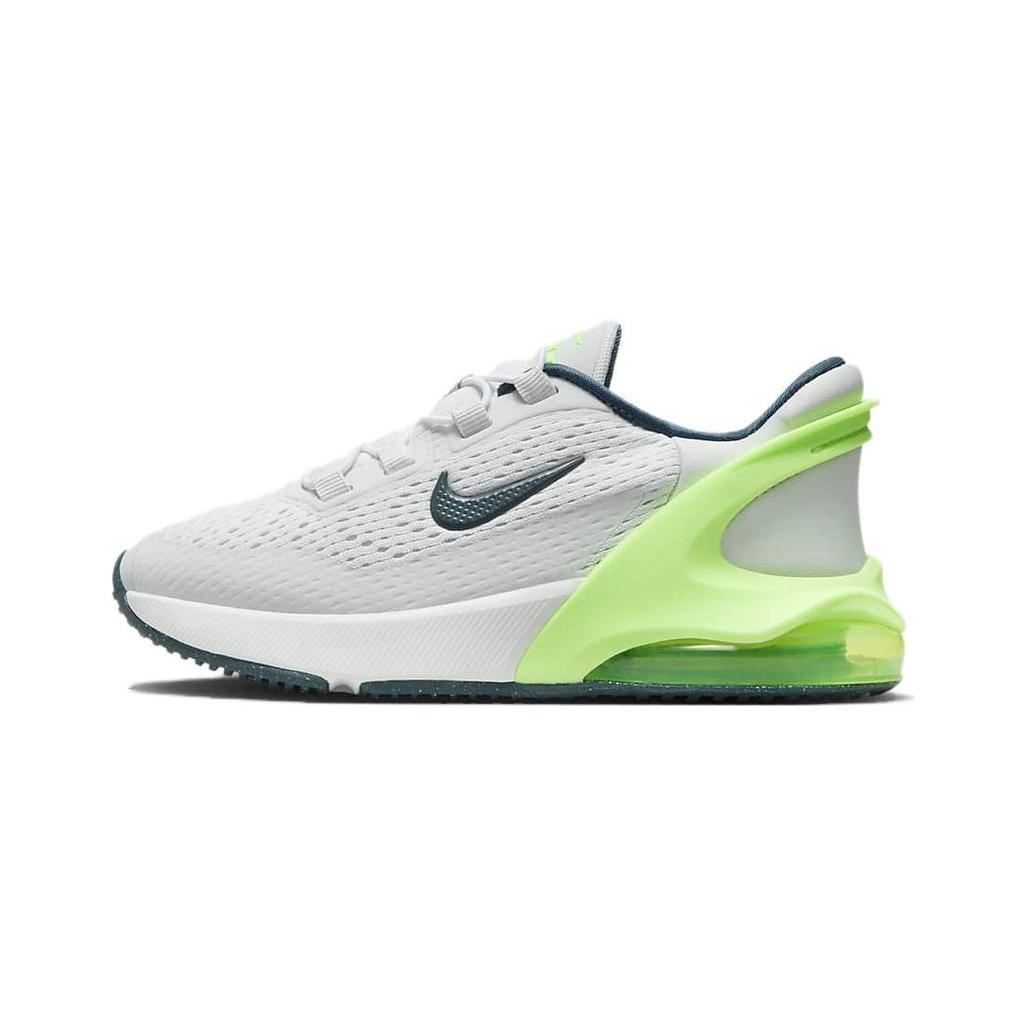 Nike Air Max 270 Comfortable Versatile Cushioning Low-Top Kids Running Shoes Kids running shoes White Green DV1969-006
