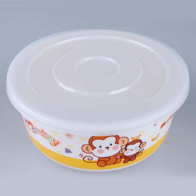 WUHE Kids Monkey Melamine Tableware Set