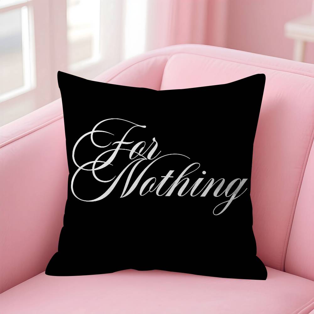 Pillow Covers Cartoon Sofa Decorative Home Doublesided Printing Short Plush Cute Cushion Cover Singer NNine Vicious