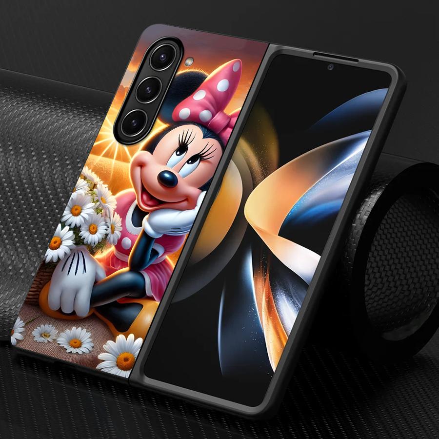 Rückseiten-Handyhülle für Samsung Galaxy ZFold5 ZFold6 ZFold3 ZFold7 ZFold4 Z Fold 7 6 5 4 3 Cartoon Minnie Maus Galaxy Z Fold5