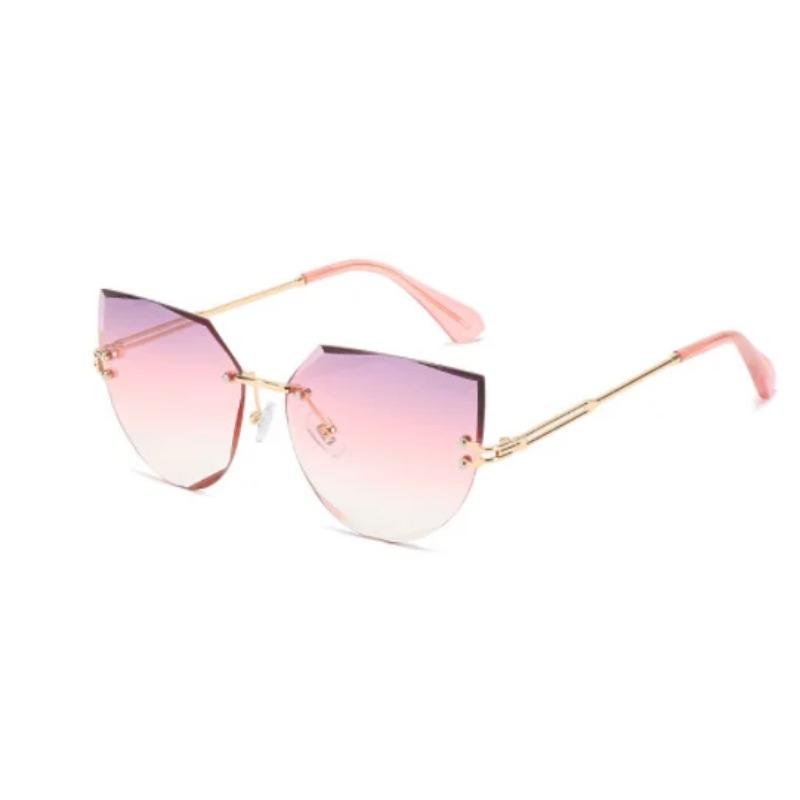 Cat Eye Women Sunglasses High Quality Black Transparent Female Sun Glasses