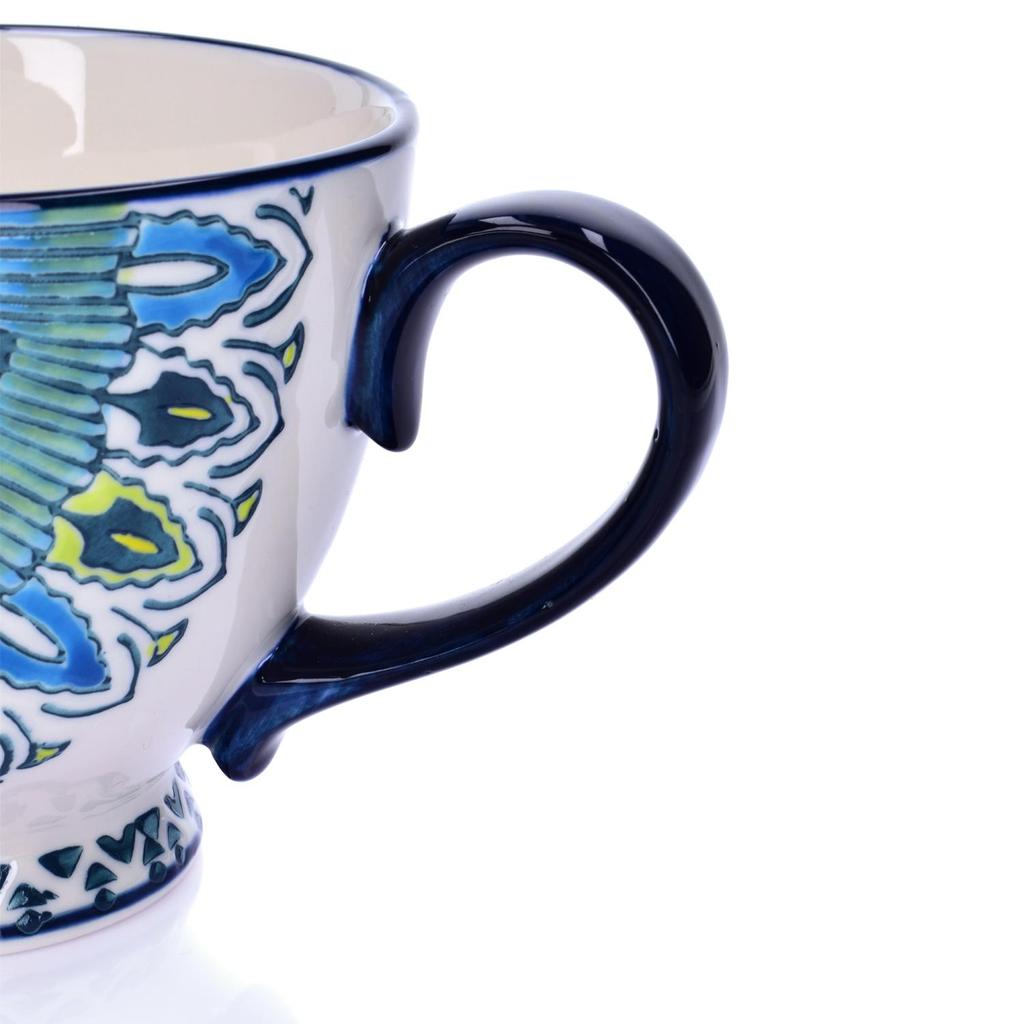 Stoneware Mug - Hand Painted Andalusia DUKA