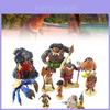 Moana Maui Princess Figurine Set Colorful Pvc Collectible Toys For Kids 10 Pieces
