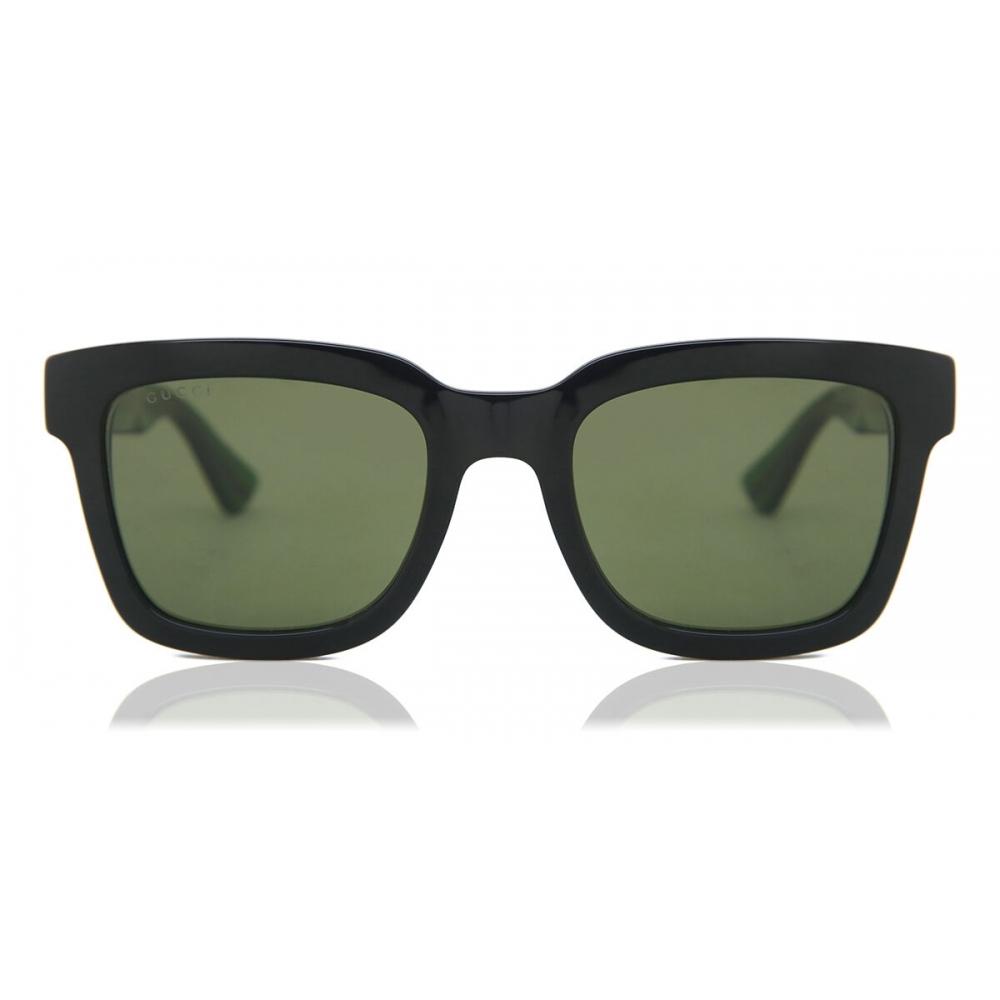 

Gucci Gg0001sn 002 Мужские Солнцезащитные очки Shiny Black/52-21-145