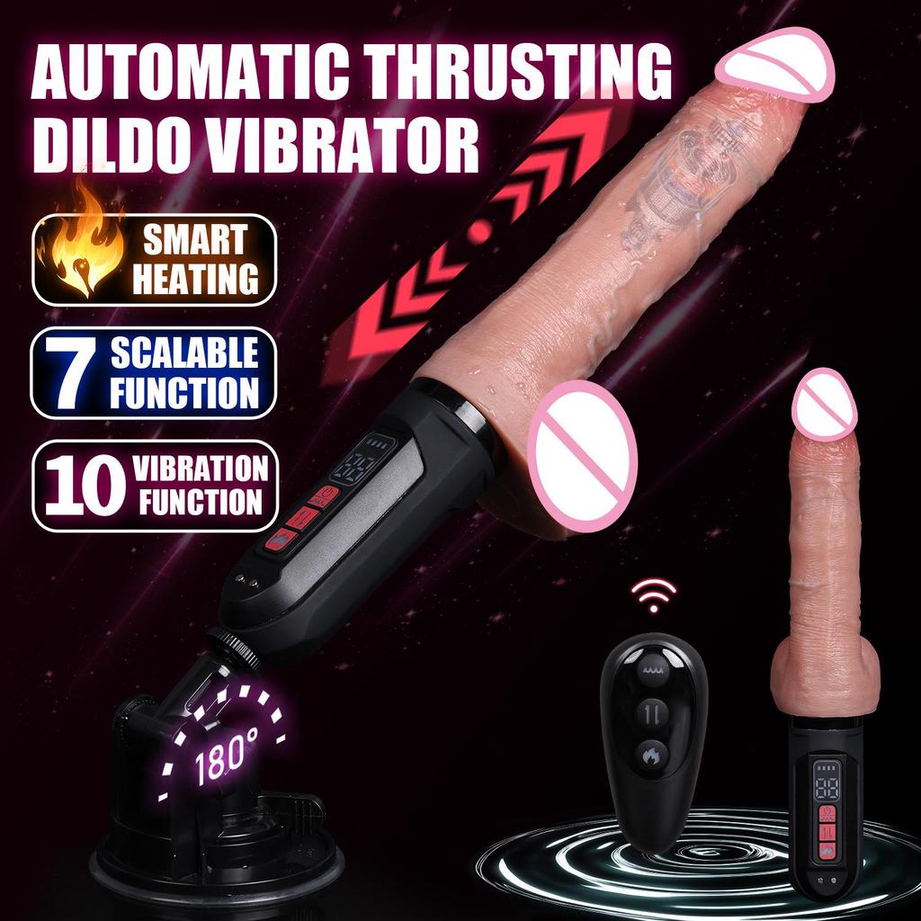 Soft Silicone Vibrating Dildo for Women - Adult Toy