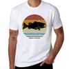 Bass Fishing Fish Vintage Retro Bass Fishing Lovers Tshirt Urban Style Print Tshirt