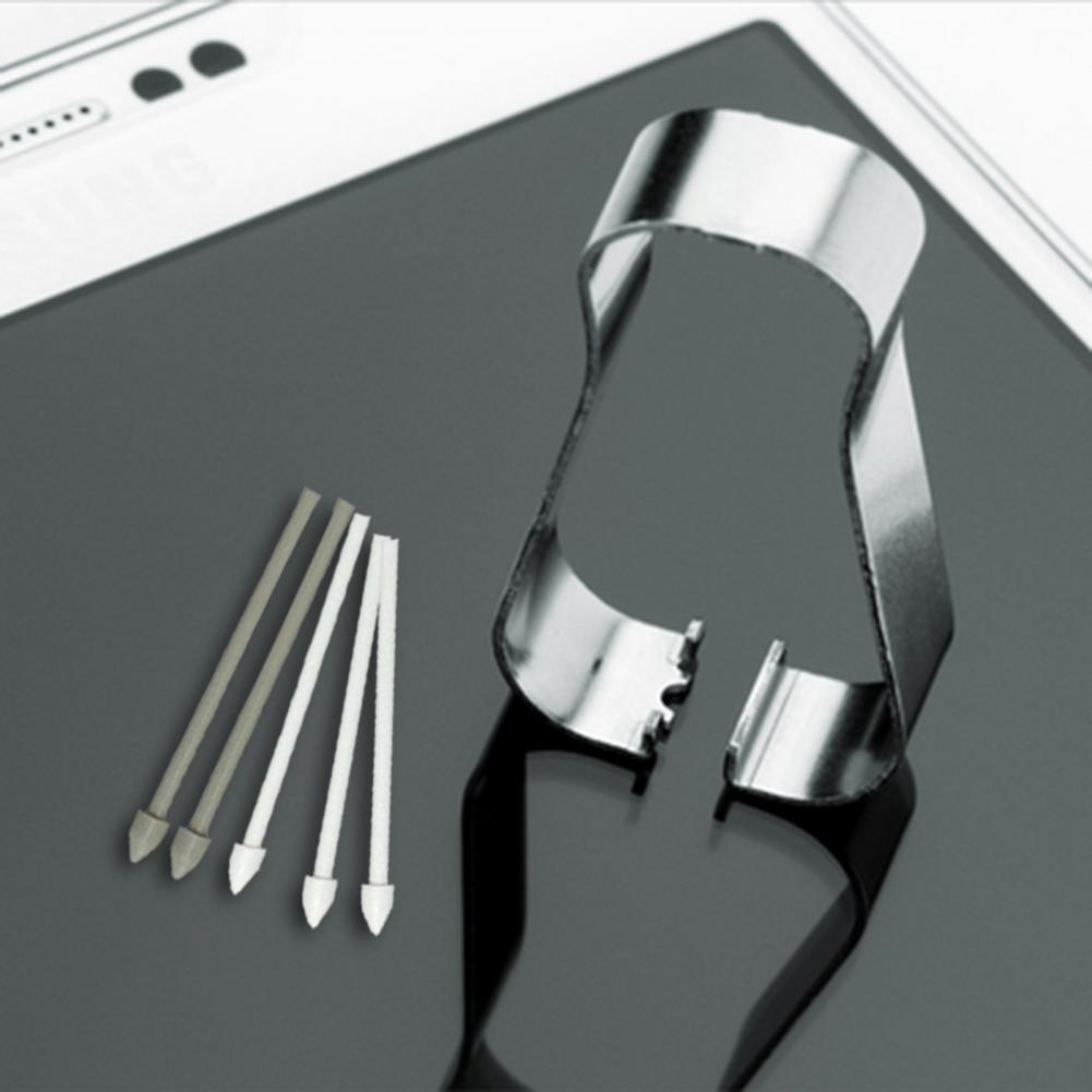 1 Set Pen Tips Replacement with Metal Clip Stylus S Pen Nibs Refill Tool for Tab 6/7 Note 10/20 Phone Stylus