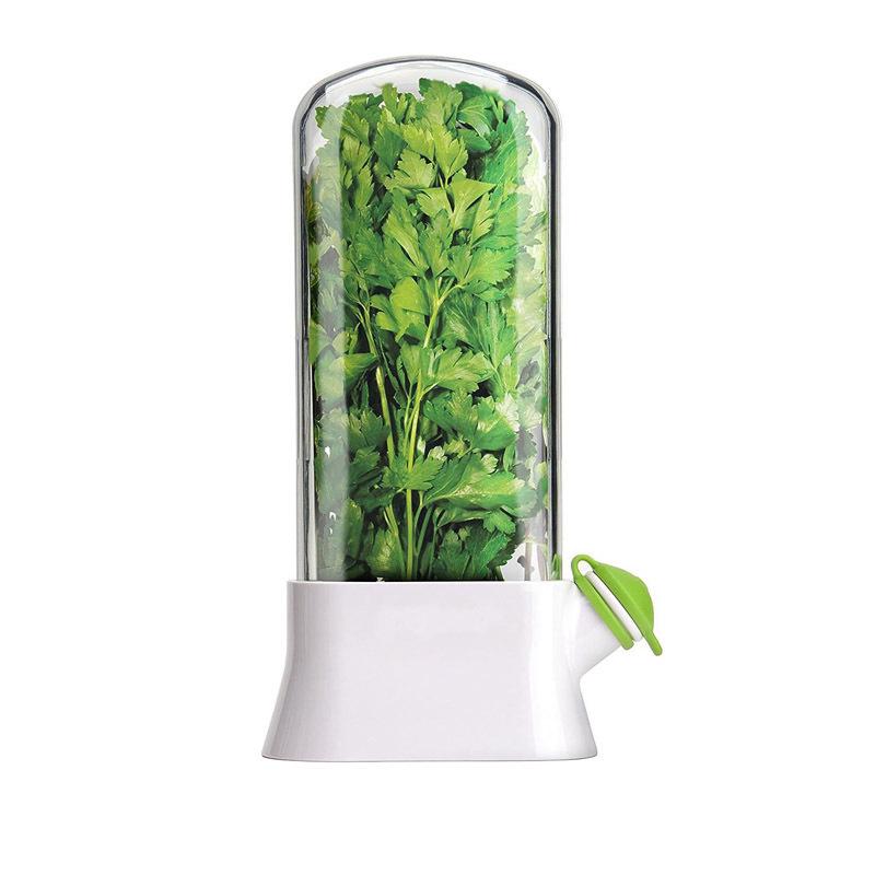 Shein Eco-friendly Vegetable Preservation Box - Anti-crush Vanilla & Cilantro Fresh-keeping Cup