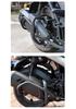 Haojue UHR150 Motorcycle Exhaust Guard: Anti-fall, Anti-collision Rear Guard Bumper.