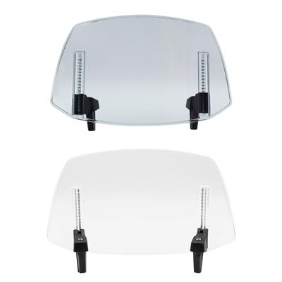 Motorcycle Windshield Extension Universal Adjustable Clip On Heightened Windscreen Spoiler Compatible For 400 Z900 Z1000 Er6f