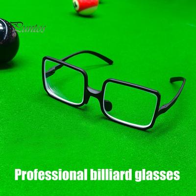 Lehké brýle pro hráče poolu Profesionální brýle na kulečník a snooker Celorámové brýle Soutěžní Bez slepých úhlů Nastavitelný nosník pro