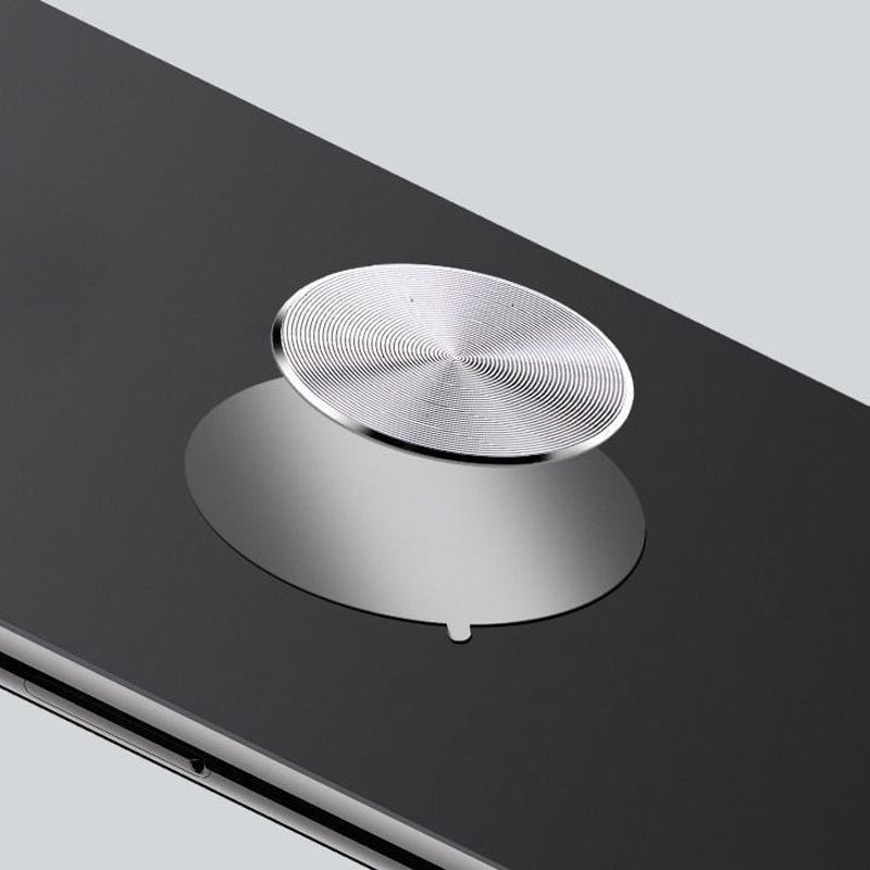 5pcs Sticker Metal Plate Disk Iron Sheet Magnet Mobile Phone Holder Accessories For Magnetic Car Phone Stand Holders