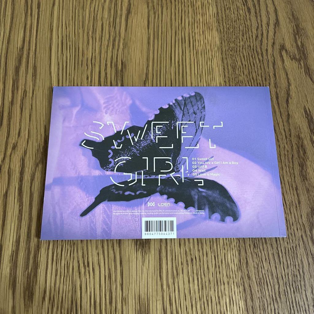 [USED] B1A4 SWEET GIRL Signed BARO