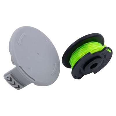 String Trimmer Parts Trimmer Spool Cap Replacing Spools 3pcs Automatic Green Solid Thread Length Per Spool : 3