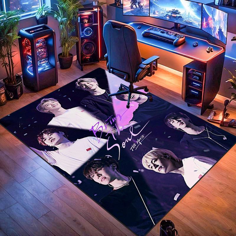 Love Unity Pink carpet floor mats Home Decor Art Room Bathroom mat