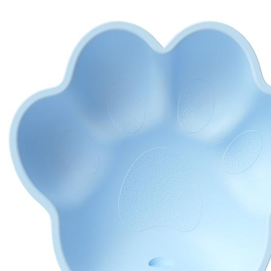 Ciotola per Acqua per Cani Design Zampa di Animale Domestico Dispenser Plastico per Bere Attacco per Bottiglie d'Acqua Accessorio da Viaggio all'Aperto Escursionismo