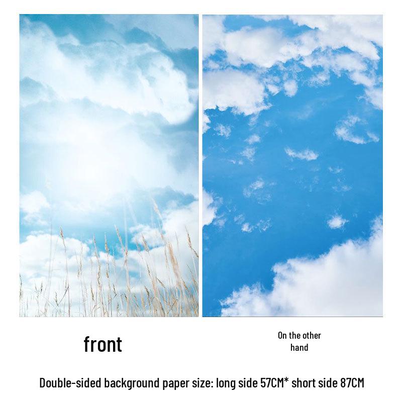 Double-Sided 3D Photo Backdrop for Food Photography and Still Life Props
