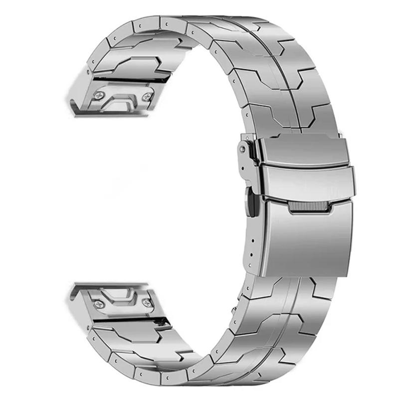 

Titanium Metal Strap For Garmin Fenix 7 8 47mm Instinct 2X Solar Epix Pro 51mm Band Quick Fit 22mm 26mm For Garmin Smartwatch Quick Fit 26mm